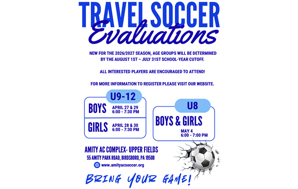 Fall Travel Eval Registration is OPEN!!